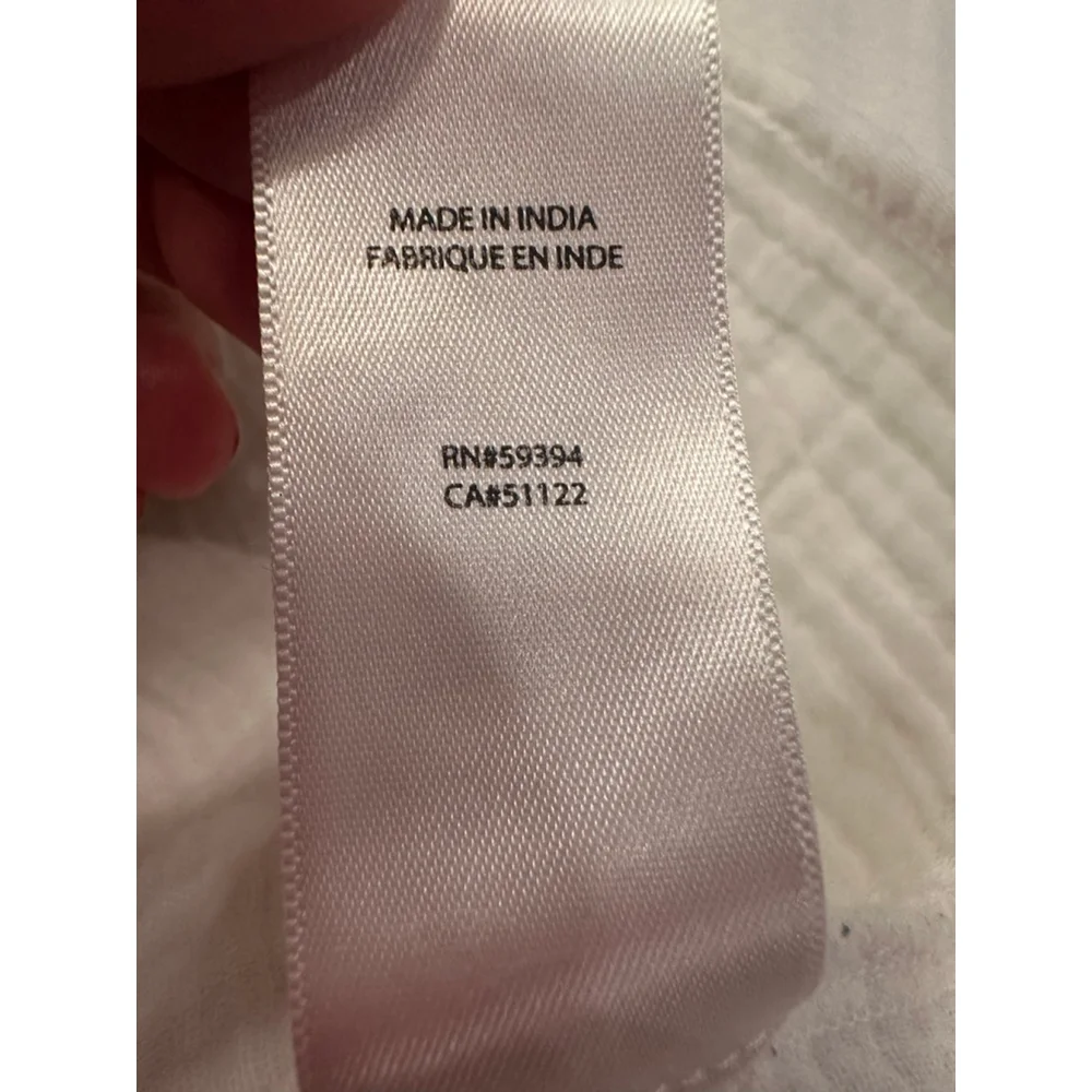 Boho Chic White Cotton Gauze Tiered Maxi Dress XL - Picture 10 of 11